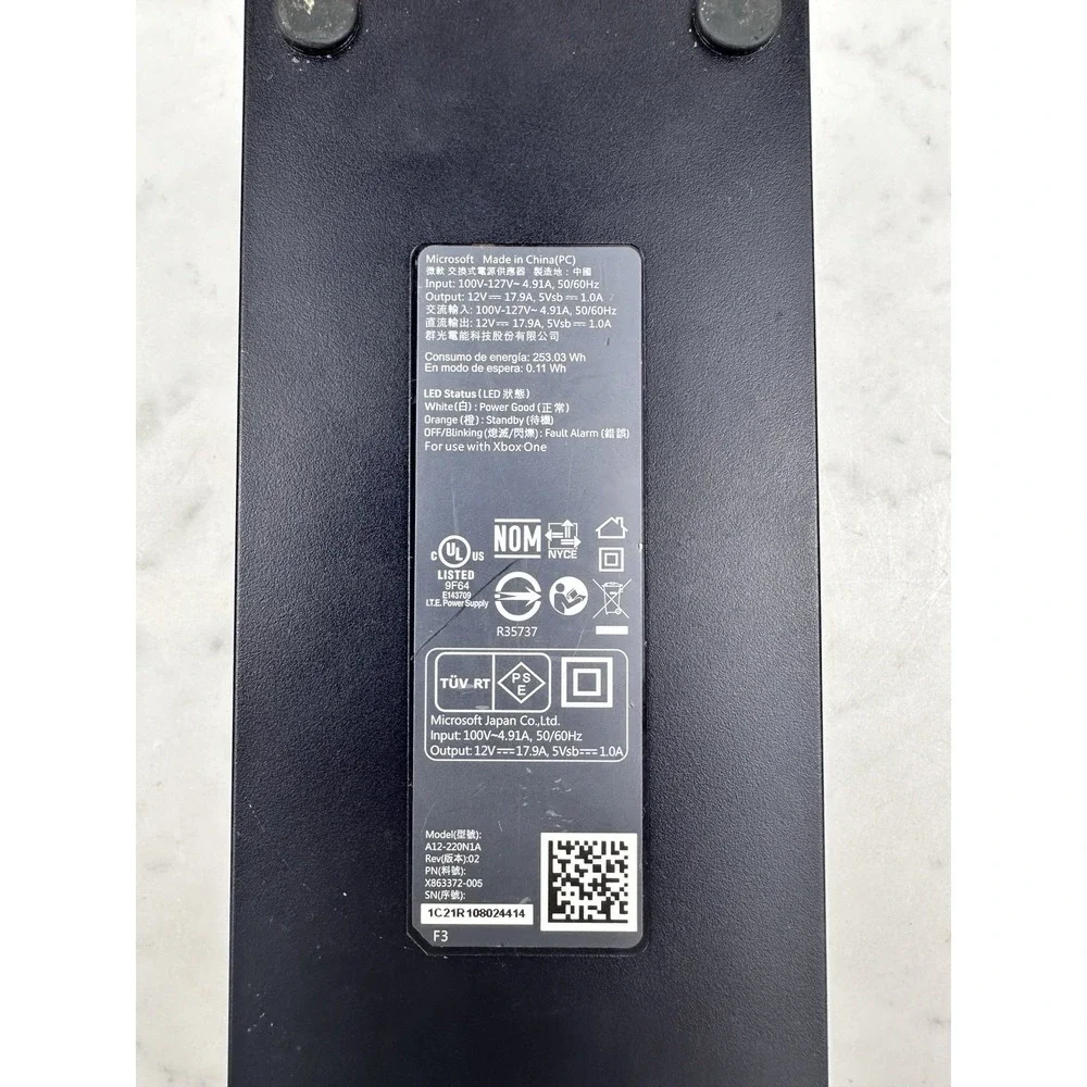 Microsoft Xbox One Power‎ Supply Brick OEM Model A12-220N1A